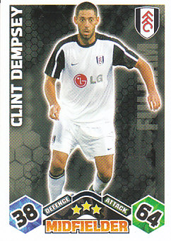 Clint Dempsey Fulham 2009/10 Topps Match Attax #152